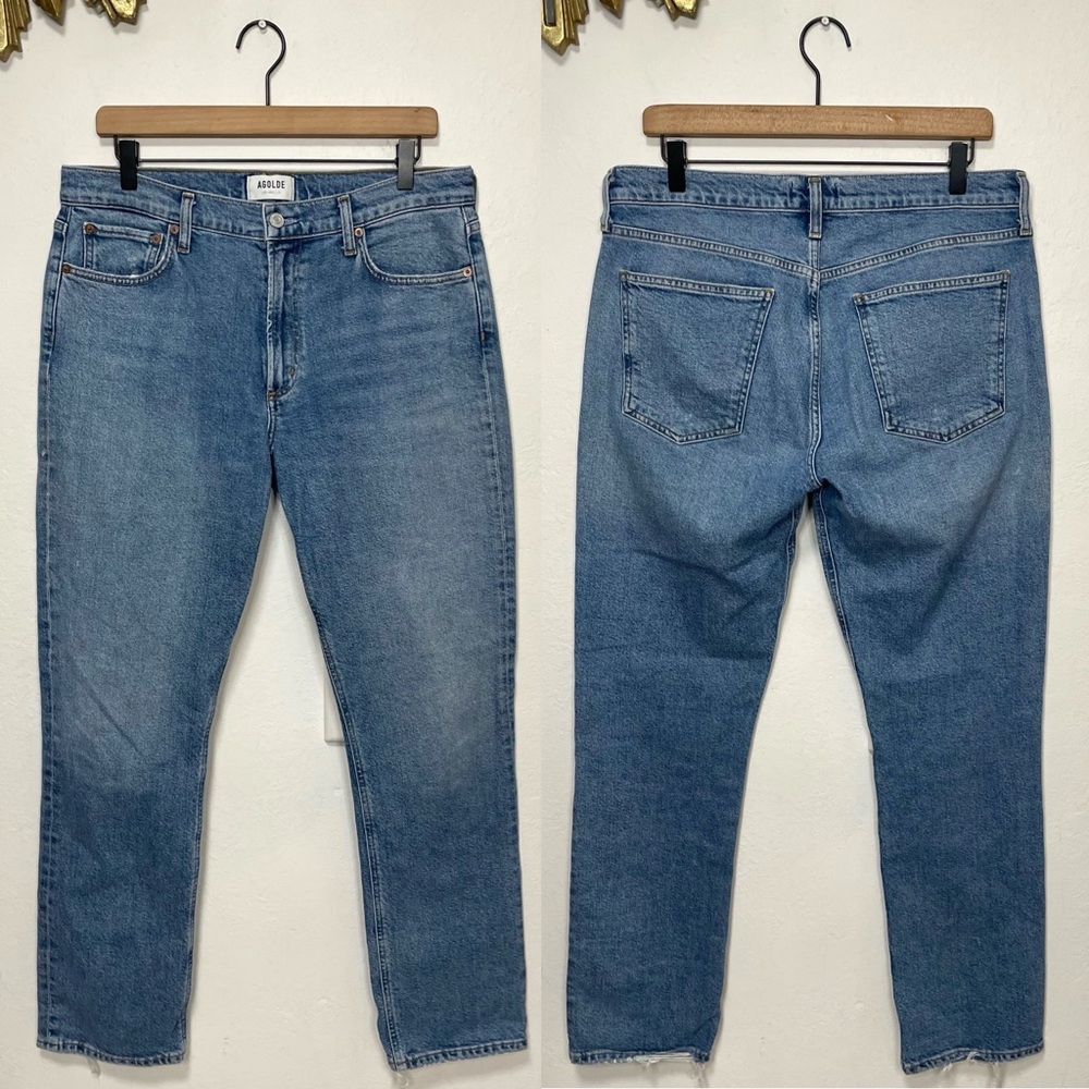 Agolde Lyle Low Rise Slim Fit - Picture 2 of 14